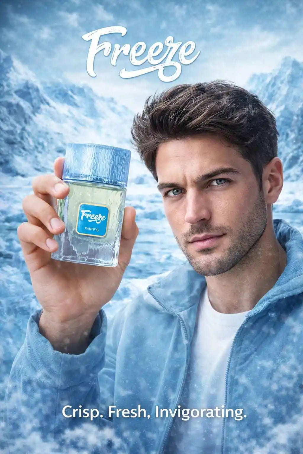 Freeze Riiffs Extrait de Parfum 100 ml · perfume cítrico gelado e duradouro para o verão